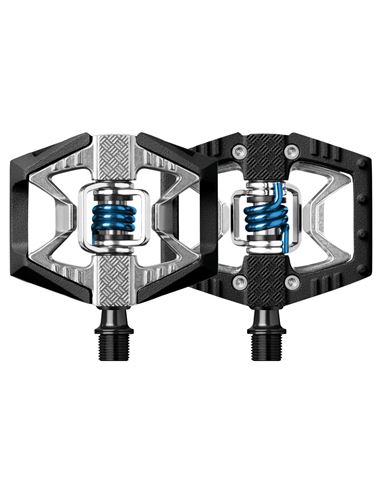 CRANK BROTHERS DOUBLE SHOT 2 BLACK & SILVER / BLUE SPRING