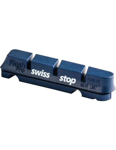 KIT 4 ZAPATAS SWISSSTOP FLASH AZUL - ALU