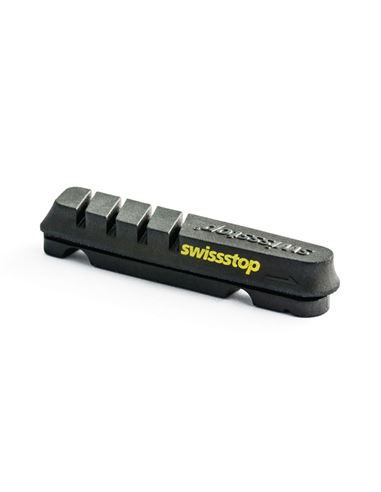 KIT 4 ZAPATAS SWISSSTOP FLASH EVO NEGRO/